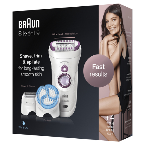 Braun Silk-épil 9 9-735 40 tweezers White – image 4