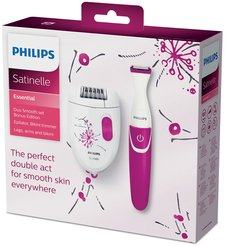 Philips Satinelle Essential HP6548/11 epilator Purple, White – image 2
