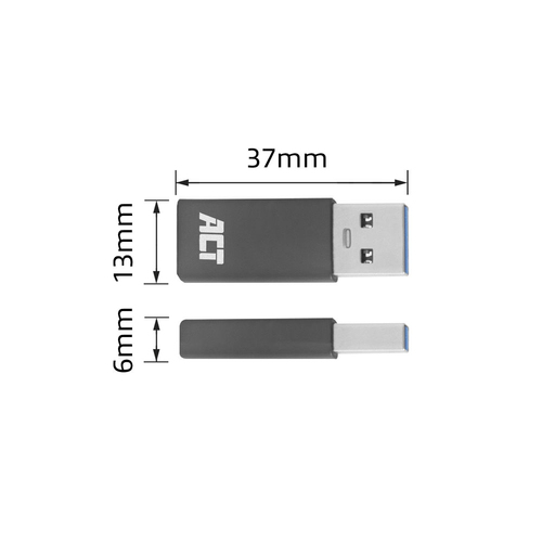 ACT Connectivity USB-A naar USB-C adapter, afbeelding 4