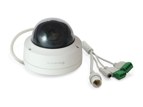 LevelOne IPCam FCS-3403 Dome Out 4MP H.265 IR 9W PoE, afbeelding 2