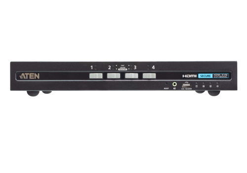 4-PORT USB HDMI SINGLE DISPLAY PP4.0 SECURE KVM W/ CAC SUPPORT