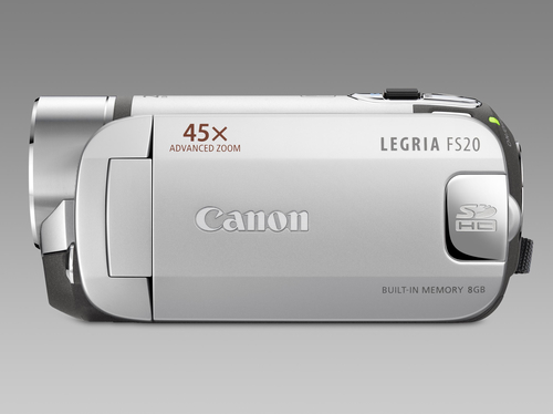 Canon LEGRIA FS20 1.07 MP CCD Black, Silver – image 7