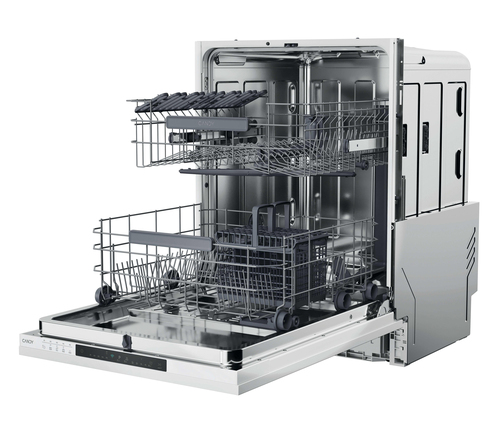 Candy RapidÓ CI 4C7L0W-80 Wifi Connected Integrated Full Size Dishwasher - White Control Panel with Fixed Door Hinge Kit - C Rated, White - image 5