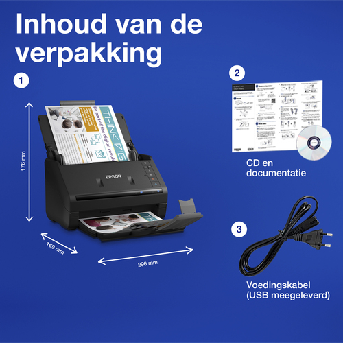 Epson WorkForce ES-500WII, afbeelding 4