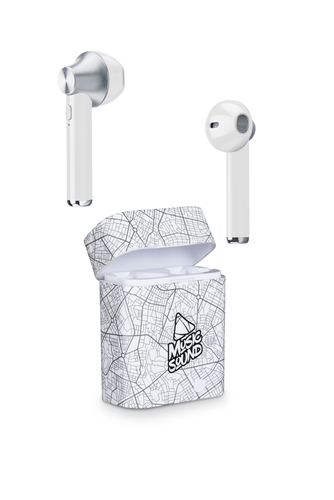 Music Sound BTMSTWS1 наушники/гарнитура True Wireless Stereo (TWS) Вкладыши Calls/Music Bluetooth Белый