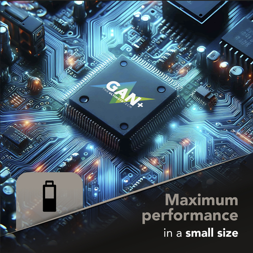Cellularline GAN+ 45 W CHARGER DUAL USB-C PORT BLACK – image 3