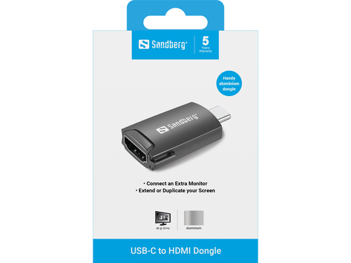 USB-C to HDMI 4K60Hz Dongle, afbeelding 2