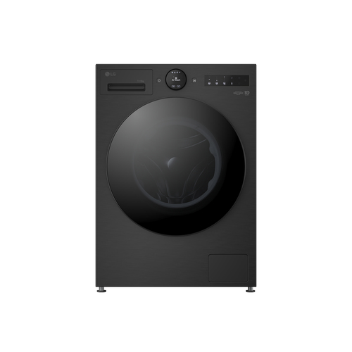 LG VX70 Series AI Direct Drive™ F4X7011TBB 11kg WiFi Connected Washing Machine with 1400 rpm - Matte Black - A Rated, Black - image 1