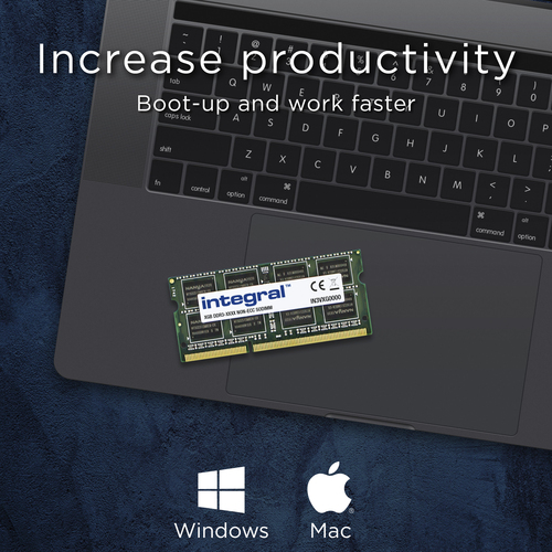 Integral 4GB LAPTOP RAM MODULE LOW VOLTAGE DDR3 1600MHZ PC3-12800 UNBUFFERED NON-ECC SODIMM – image 2