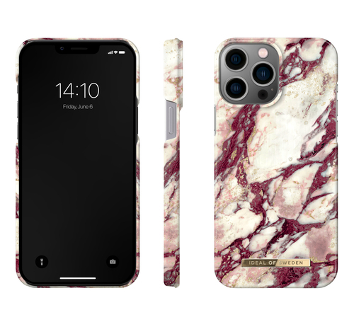 iDeal of Sweden Printed Case iPhone 12PM/13PM Calacatta Ruby Mb – image 2