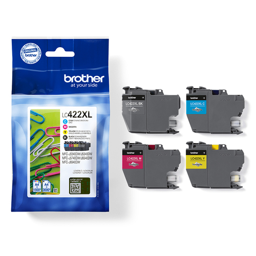 Brother LC421XL Inkjet Cartridge High Yield Cmy LC421XLVAL - image 3