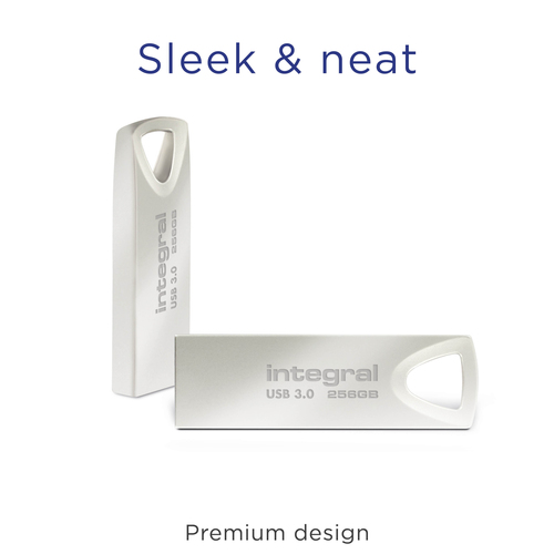 Integral 256GB USB3.0 DRIVE ARC METAL UP TO R-110 W-30 MBS – image 4