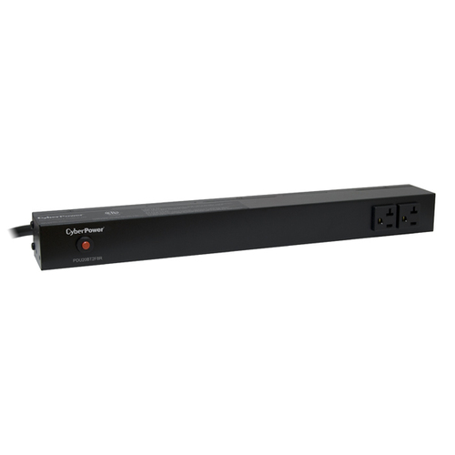 CyberPower PDU20BT2F8R power distribution unit (PDU) 10 AC outlet(s) 1U Black