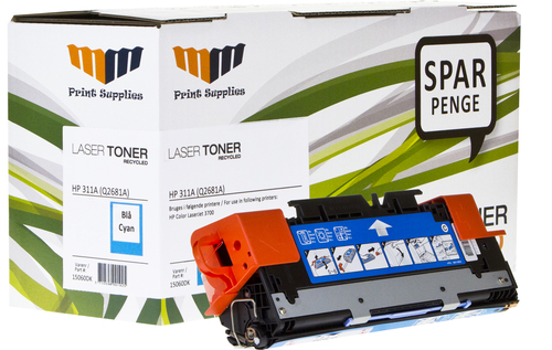 MM Cyan Laser Toner - HP 311A (Q2681A) - For HP Color LaserJet – image 1