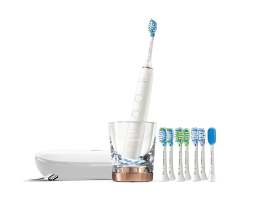 Philips HX9957/61 electric toothbrush Adult Sonic toothbrush Rose gold – image 2