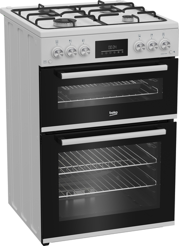 Beko Pro FDG6231CW 60 cm Gas Cooker - White - image 2