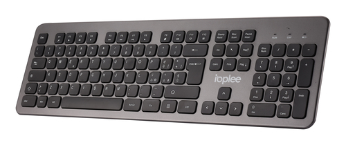 IOPLEE 290G keyboard Mouse included Office RF Wireless QWERTY Black, Grey – image 4