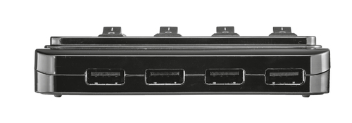 Trust 20619 interface hub USB 2.0 Black – image 3