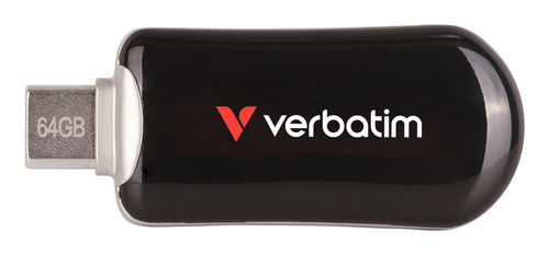 64GB PLECTRA USB-C FLASH DRIVE BLACK