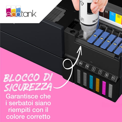 Epson 114 – Flacone di inchiostro grigio originale