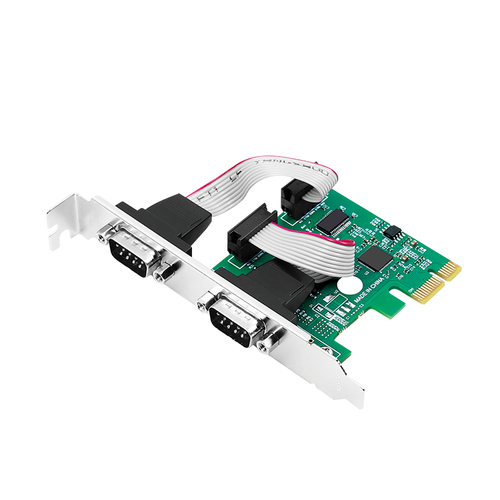 LogiLink PC0031 - PCIe Express x1 naar 2x Serieel