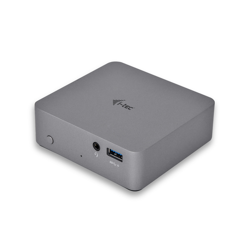 i-tec C31METAL4KDOCKPDCH laptop dock/port replicator Wired USB 3.2 Gen 1 (3.1 Gen 1) Type-C Grey