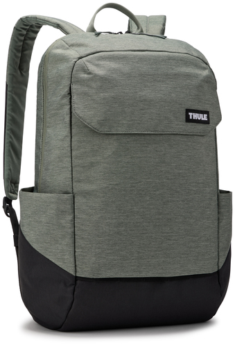 Thule Lithos TLBP216 - Agave/Black рюкзак Повседневный рюкзак Черный, Серый Полиэстер