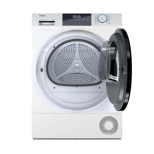 Haier HD80-E929E-S tumble dryer Freestanding Front-load – image 2
