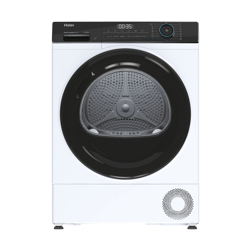 Haier HD80-A2939E-S tumble dryer Freestanding Front-load