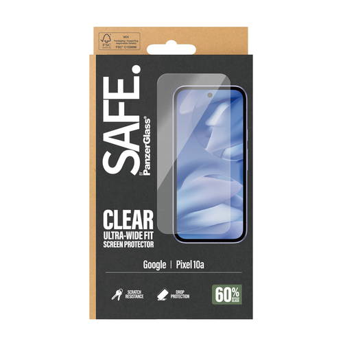 SAFE by PanzerGlass Screen Protector Google Pixel 10a  Ultra-Wide Fit – Foto 4 von 5