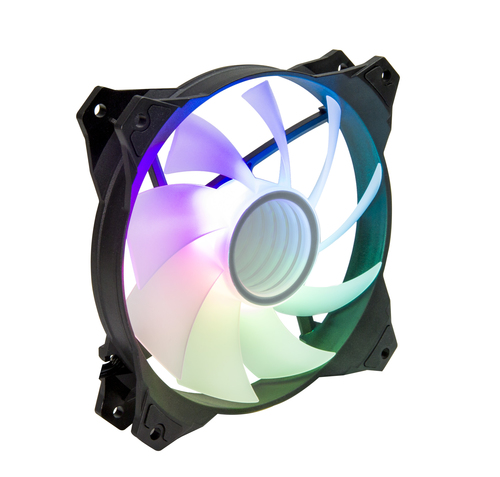 Zalman ZM-IF120 3pack+ ZM-4PALC controller 120mm Milky White aRGB Fan infinity effect – image 5
