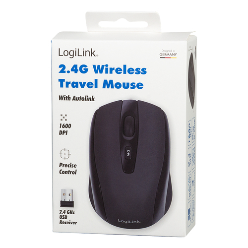 LogiLink Maus Optical Wireless 2.4 GHz Mini - Muis, afbeelding 6