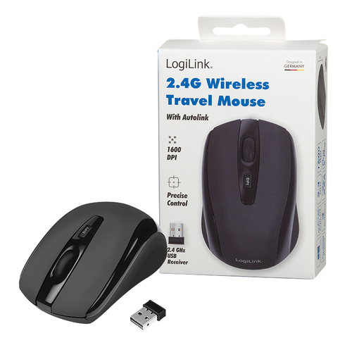 LogiLink Maus Optical Wireless 2.4 GHz Mini - Muis, afbeelding 7