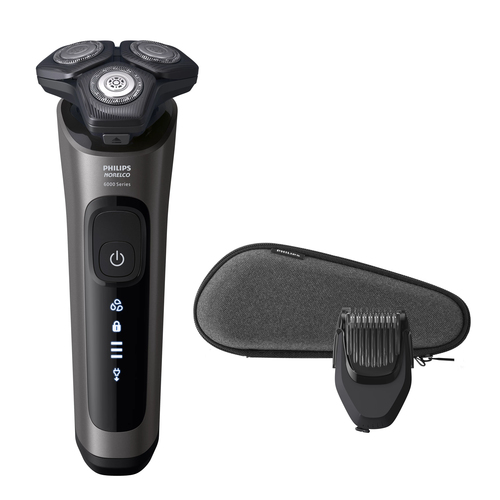 Philips S6600/90R1 men's shaver Rotation shaver Trimmer Grey – image 3