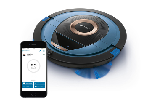 Philips SmartPro Compact FC8778/01 robot vacuum Black, Blue – image 4