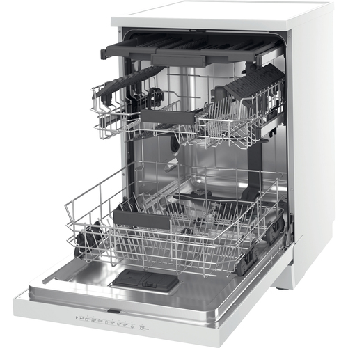 Hotpoint MaxiSpace Maxi Space H7FHP43WUK Freestanding Full Size Dishwasher with Third Rack - White – image 2