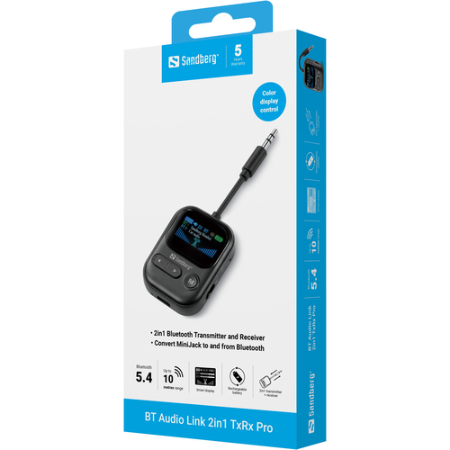 Sandberg BT Audio Link 2in1 TxRx Pro – image 6