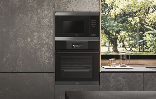 Haier HWO38MG2HXB Black Grill microwave Built-in – image 4