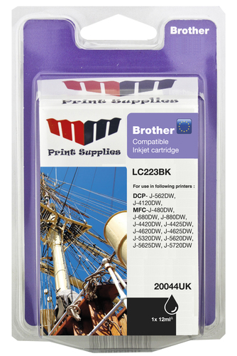 MM Black Inkjet Cartridge (LC223BK)