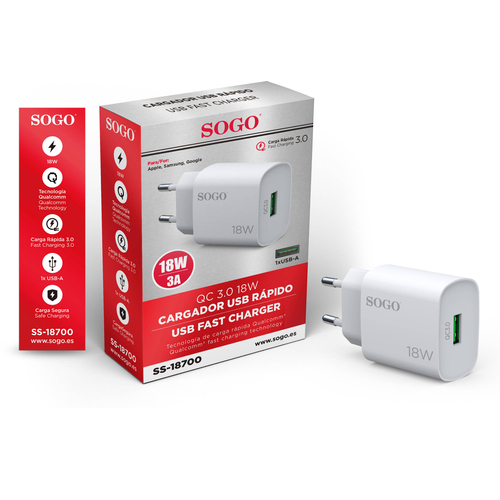 Sogo ADT-SS-18700 mobile device charger Universal White AC Fast charging Indoor – image 3