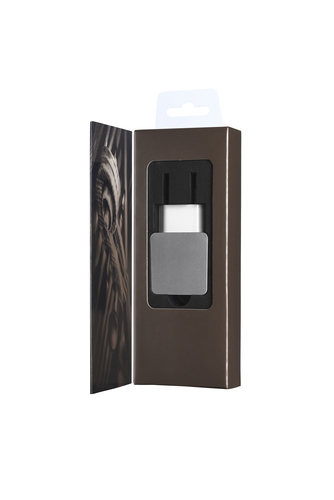 eSTUFF Home Charger 1 USB 2.4A Silver – image 3