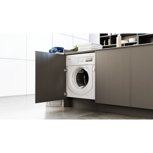 Hotpoint BIWDHG861485 Integrated Washer Dryer 1400 Spin 8kg 6kg D Rate - image 5