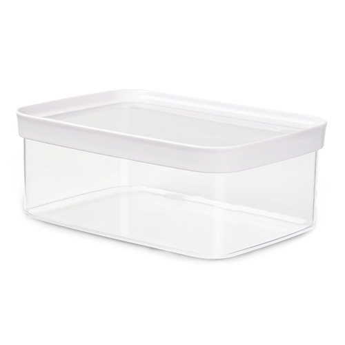 EMSA Optima Rectangular Container 2 L Transparent, White 1 pc(s)