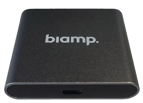 Biamp EasyConnect USB-C Adapter USB графический адаптер 3840 x 2160 пикселей Черный
