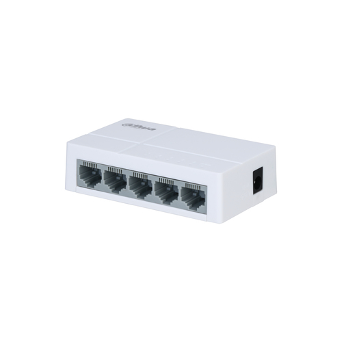 Dahua Technology Access PFS3005-5ET-L-V2 Unmanaged L2 Fast Ethernet (10/100) White – image 1