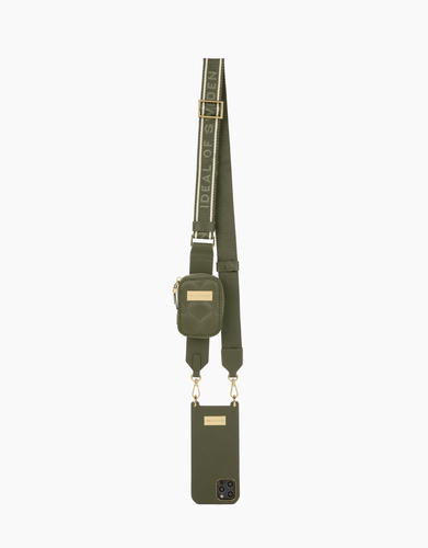 iDeal of Sweden Athena Necklace Case iPhone 14PR Khaki – image 3