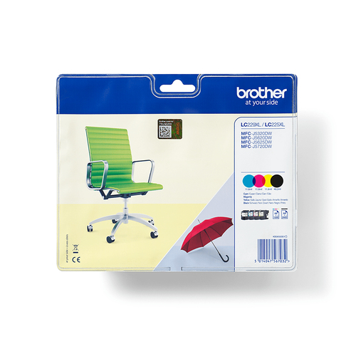 Brother LC229XL Inkjet Cartridge High Yield Multipack Cmyk - image 1