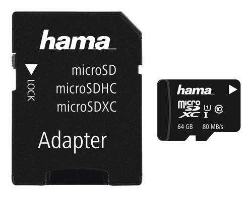 Hama 00139506 карта памяти 64 GB MicroSDXC UHS-I Класс 10