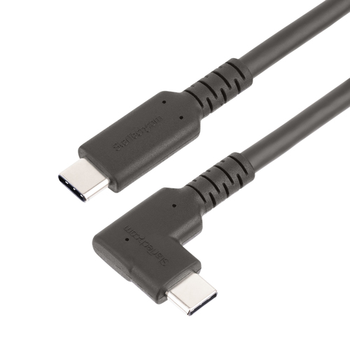 RUSB31CC50CMBR CABLE 50CM USB-C RESISTENTE  ACODADO A LA DERECHA TIPO C