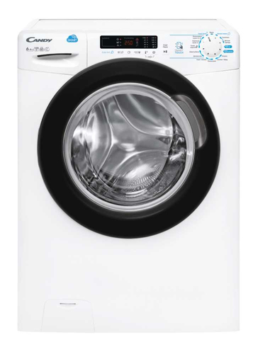 Candy Smart CSWS43642DB/2-07 washer dryer Freestanding Front-load White